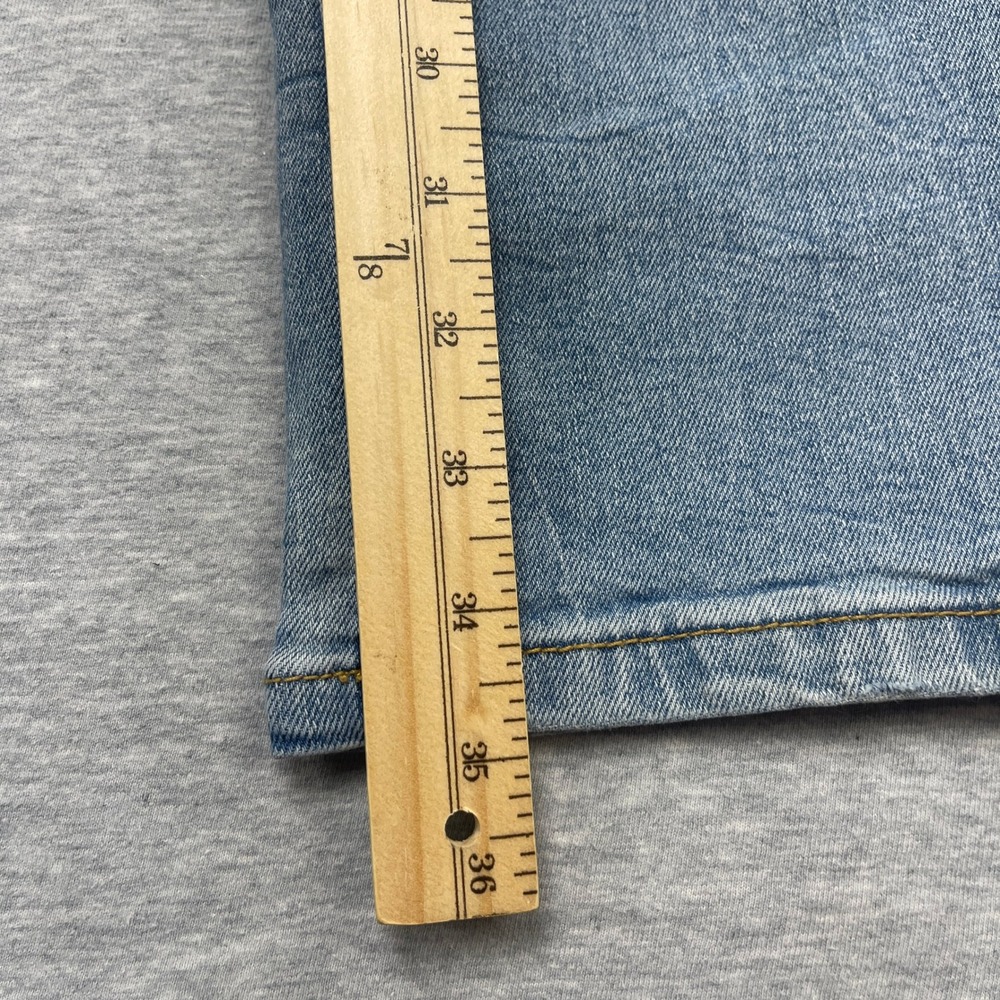 Cat & Jack Jeans Kids 14 Husky Straight Light Blue Stretch EUC - Picture 7 of 9